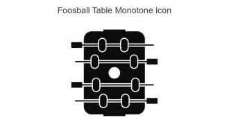 Foosball Table Monotone Icon In Powerpoint Pptx Png And Editable Eps Format