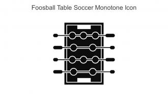 Foosball Table Soccer Monotone Icon In Powerpoint Pptx Png And Editable Eps Format