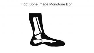 Foot Bone Image Monotone Icon In Powerpoint Pptx Png And Editable Eps Format
