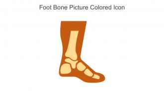 Foot Bone Picture Colored Icon In Powerpoint Pptx Png And Editable Eps Format