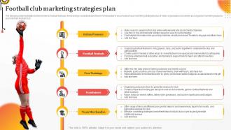 Football Club Marketing Strategies Plan