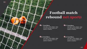 Football Match Rebound Net Sports