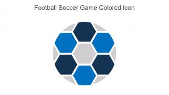 Football Soccer Game Colored Icon In Powerpoint Pptx Png And Editable Eps Format