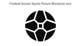 Football Soccer Sports Picture Monotone Icon In Powerpoint Pptx Png And Editable Eps Format