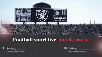 Football Sport Live Match Scores