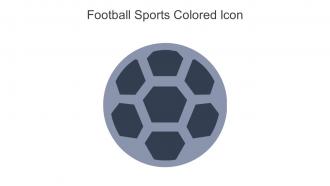 Football Sports Colored Icon In Powerpoint Pptx Png And Editable Eps Format