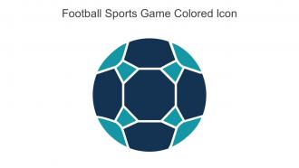 Football Sports Game Colored Icon In Powerpoint Pptx Png And Editable Eps Format