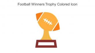 Football Winners Trophy Colored Icon In Powerpoint Pptx Png And Editable Eps Format