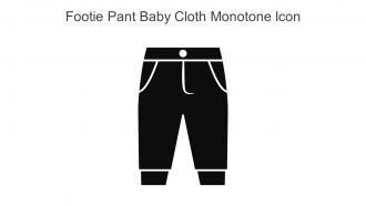 Footie Pant Baby Cloth Monotone Icon In Powerpoint Pptx Png And Editable Eps Format