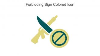 Forbidding Sign Colored Icon In Powerpoint Pptx Png And Editable Eps Format
