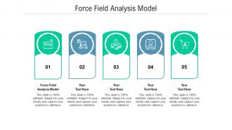 Force field analysis model ppt powerpoint presentation outline clipart images cpb