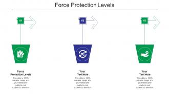 Force protection levels ppt powerpoint presentation styles icon cpb