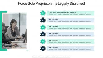 Force Sole Proprietorship Legally Dissolved In Powerpoint And Google Slides Cpb