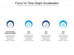 Force vs time graph acceleration ppt powerpoint presentation background images cpb