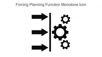 Forcing Planning Function Monotone Icon In Powerpoint Pptx Png And Editable Eps Format