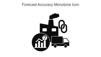 Forecast Accuracy Monotone Icon In Powerpoint Pptx Png And Editable Eps Format