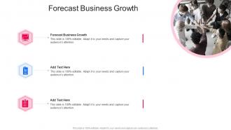 Forecast Business Growth In Powerpoint And Google Slides Cpb