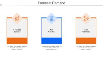 Forecast Demand Ppt Powerpoint Presentation Portfolio Icons Cpb