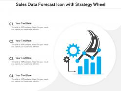Forecast Icon Business Meteorology Smartphone Revenue Strategy