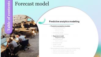 Forecast Model Powerpoint Presentation Slides Aesthatic Colorful