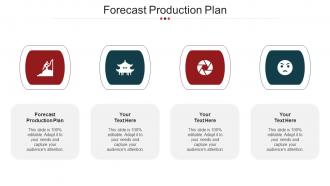 Forecast Production Plan Ppt Powerpoint Presentation Infographics Templates Cpb