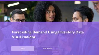 Forecasting Demand Using Inventory Data Visualizations PPT Mockup AT