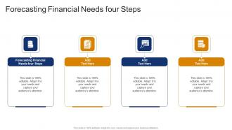 Forecasting Financial Needs four Steps In Powerpoint And Google Slides Cpb