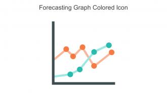 Forecasting Graph Colored Icon In Powerpoint Pptx Png And Editable Eps Format