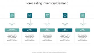 Forecasting Inventory Demand In Powerpoint And Google Slides Cpb