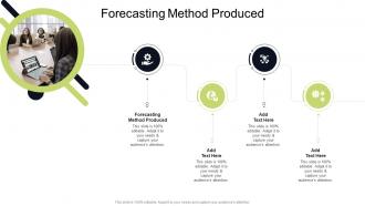 Forecasting Method Produced In Powerpoint And Google Slides Cpb