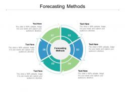 Forecasting methods ppt powerpoint presentationmodel brochure cpb