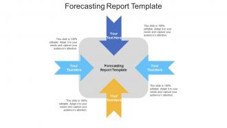Forecasting report template ppt powerpoint presentation infographics show cpb