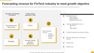 Forecasting Revenue For Fintech Industry To Meet Growth Objective FIO SS