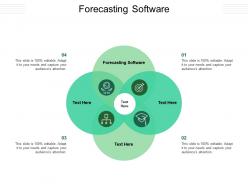 Forecasting software ppt powerpoint presentation show influencers cpb