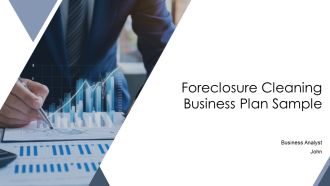 Foreclosure Cleaning Business Plan Sample PPT Guidelines ACP