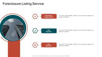 Foreclosure Listing Service In Powerpoint And Google Slides Cpb