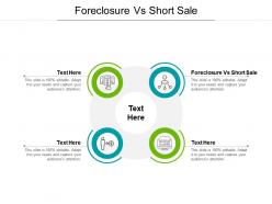 Foreclosure vs short sale ppt powerpoint presentation summary rules cpb