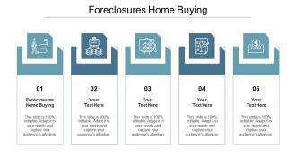 Foreclosures home buying ppt powerpoint presentation ideas background cpb