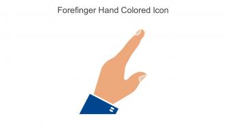 Forefinger Hand Colored Icon In Powerpoint Pptx Png And Editable Eps Format
