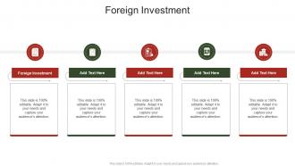 Foreign Investment In Powerpoint And Google Slides Cpb