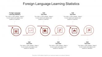 Foreign Language Learning Statistics In Powerpoint And Google Slides Cpb