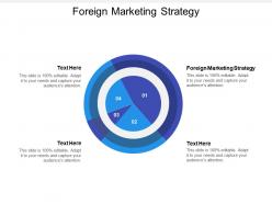 Foreign marketing strategy ppt powerpoint presentation infographics cpb