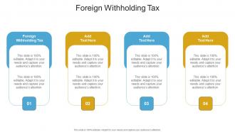 Foreign Withholding Tax In Powerpoint And Google Slides Cpb