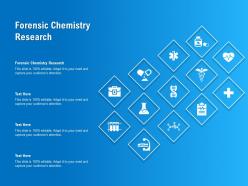Forensic chemistry research ppt powerpoint presentation inspiration influencers