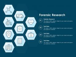 Forensic research ppt powerpoint presentation pictures inspiration