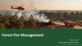 Forest Fire Management PPT Designs VA
