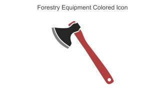 Forestry Equipment Colored Icon In Powerpoint Pptx Png And Editable Eps Format
