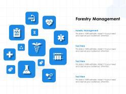 Forestry management ppt powerpoint presentation model design templates