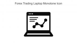 Forex Trading Laptop Monotone Icon In Powerpoint Pptx Png And Editable Eps Format