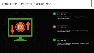 Forex Trading Market Fluctuation Icon